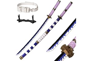 40" Roronoa Zoro Samurai Sword Nidai Kitetsu for Cosplay, Collection and Display