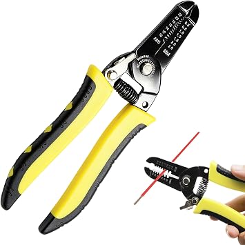 Electric Wire Strippers Electrical Tools, 10-22 AWG Cable Stripper Tool