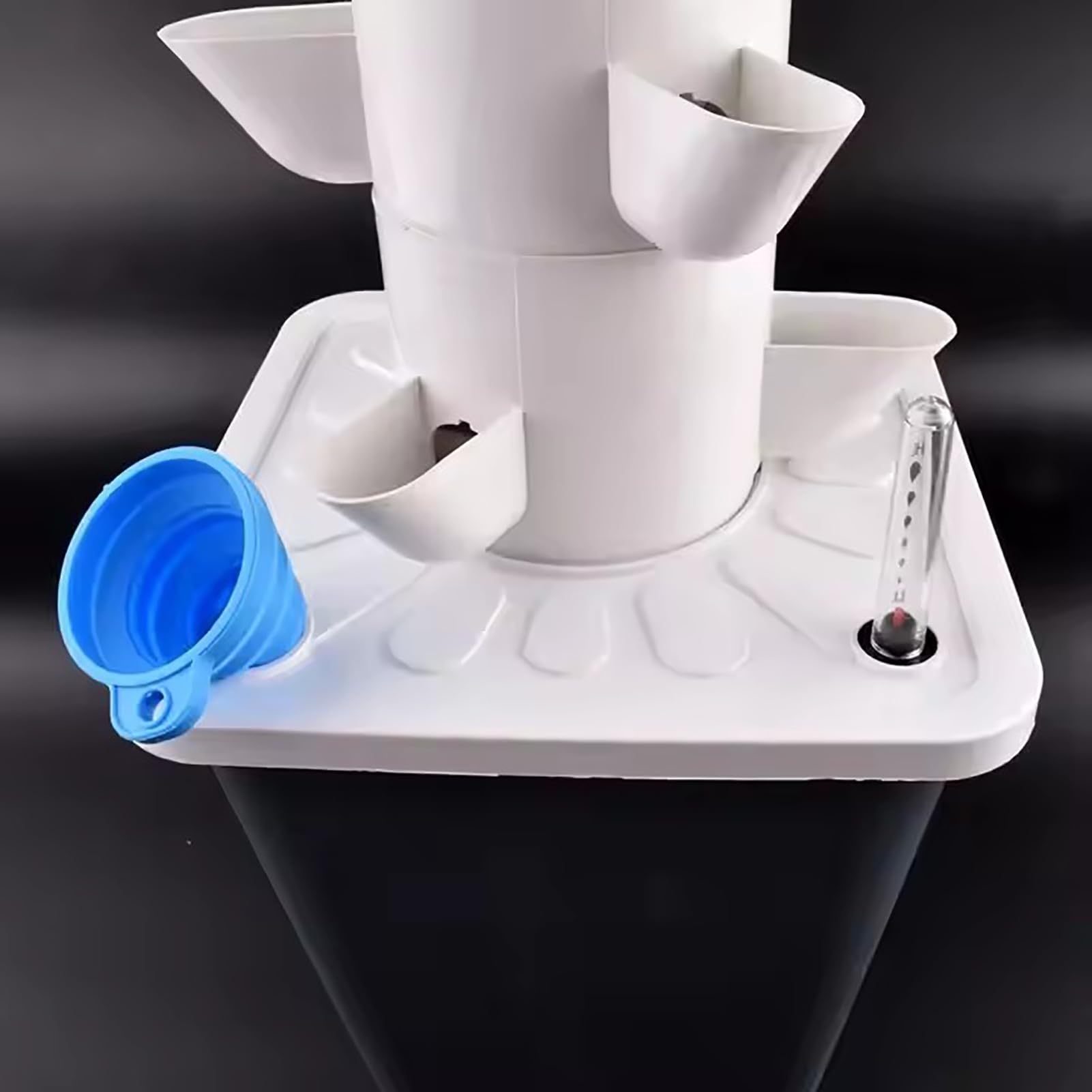 Système de culture hydroponique avec 15 gousses, kit de plantation d'intérieur et d'extérieur pour légumes, herbes, fruits, adapté aux débutants
