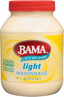 BAMA Light Mayonnaise - 30 oz plastic jar