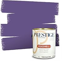 Vista 82 de PRESTIGE Pinturas de pintura interior e imprimación en uno, 1 galón, plano, combinación comparable de Sherwin Williams* Kimono Violet*