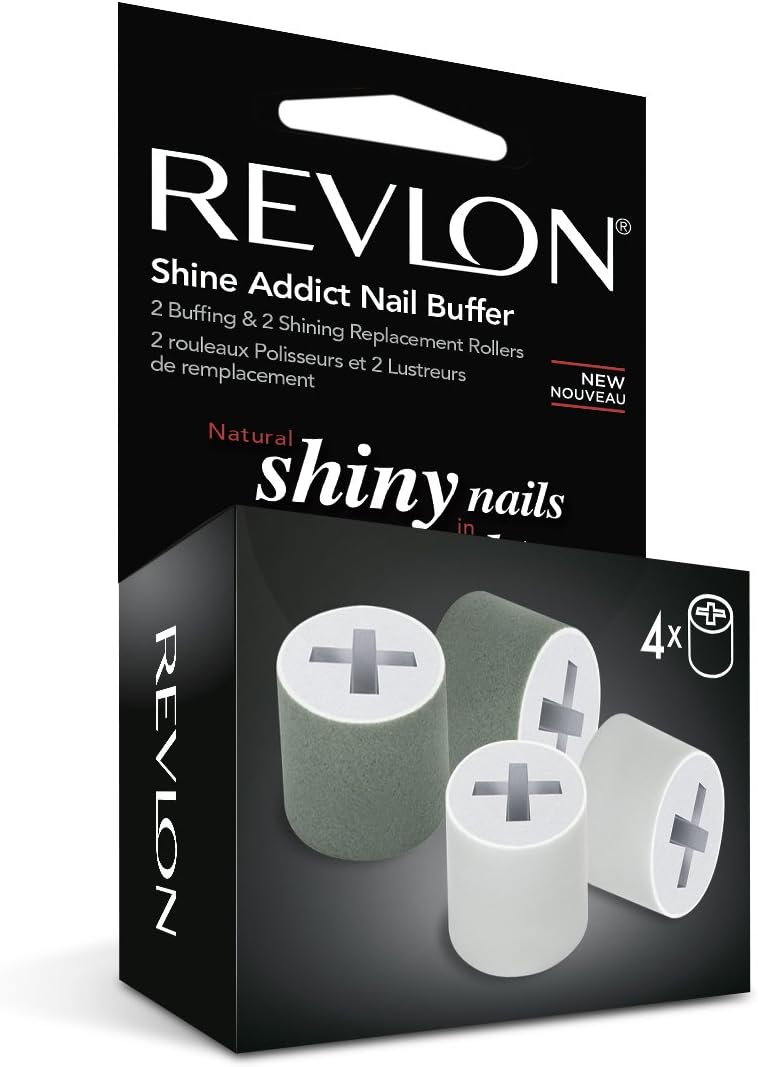 Revlon Shine Addict Nail Buffer Replacement Rollers