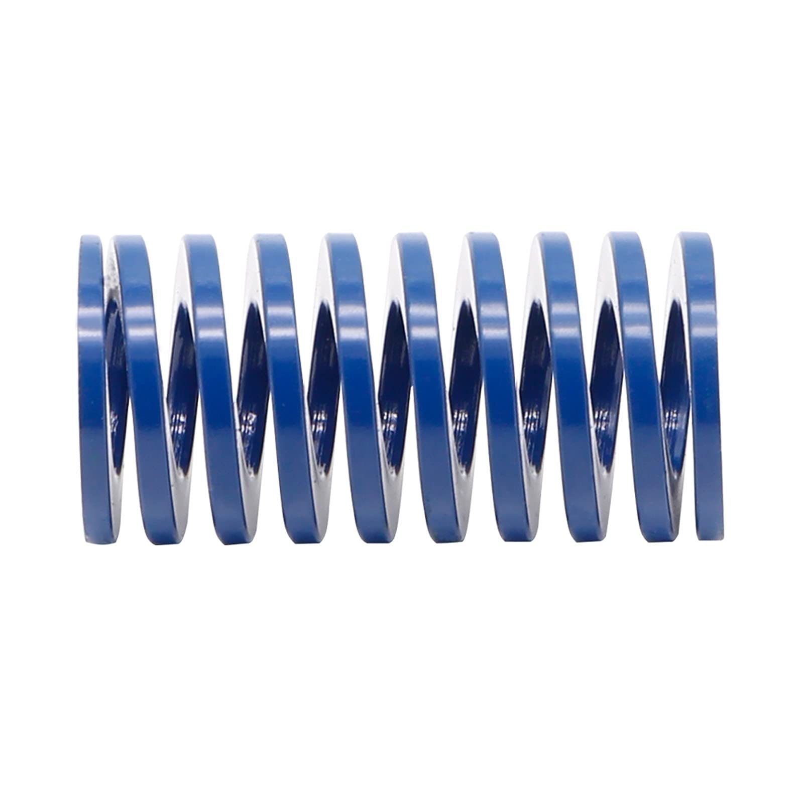 Shuxiang Molle Di Compressione Per Stampi Blu – OD 22mm, Lunghezza 25-175mm, Carico Leggero (vendute A Pezzi)