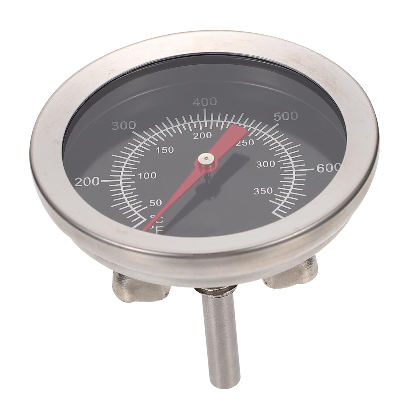 Mikinona Oven Thermometer Bimetallic Thermometers BBQ Grill Stainless Steel Instant Read