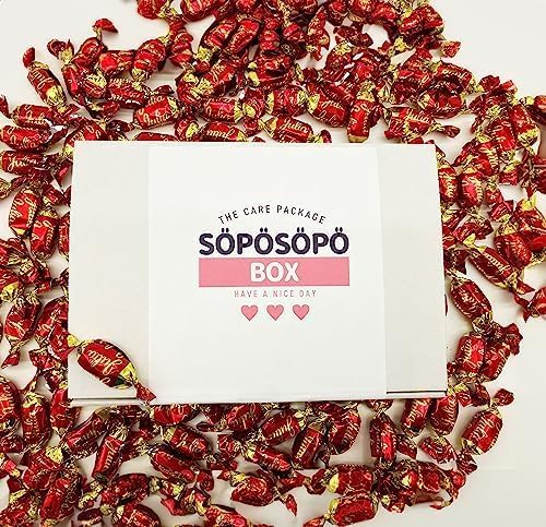 Soposopo Julia Dark Chocolate Marmalade 2lb 900g Bag in a Söpösöpö Box Finnish Candy Treat