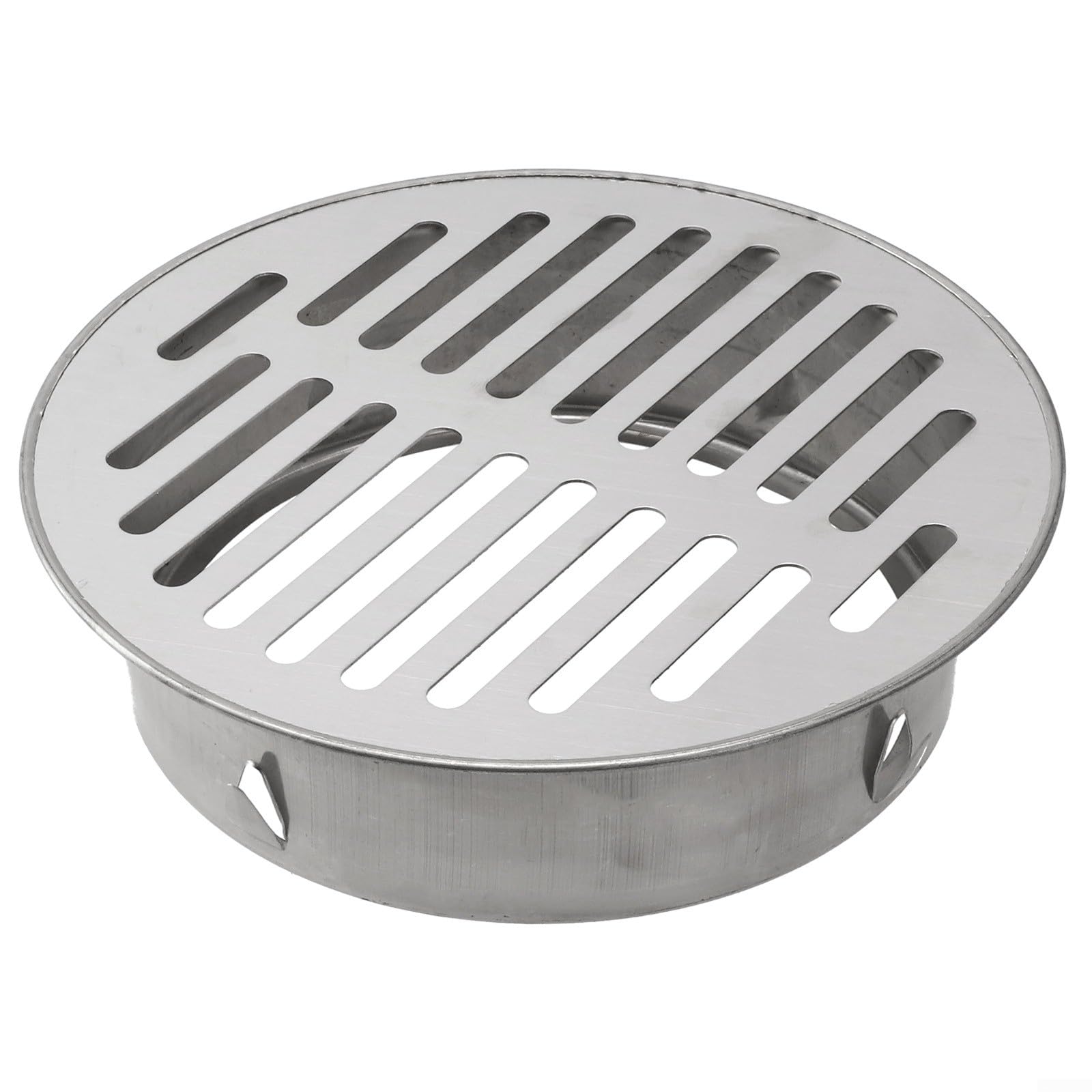 50-200 MM Stainless Steel Removable Floor Drain, Drain Covers Filter Shower Plughole Cover Drain Cover Anti-Blocking for Outdoor Balcony Yard Usebathroom equipment(160mm)