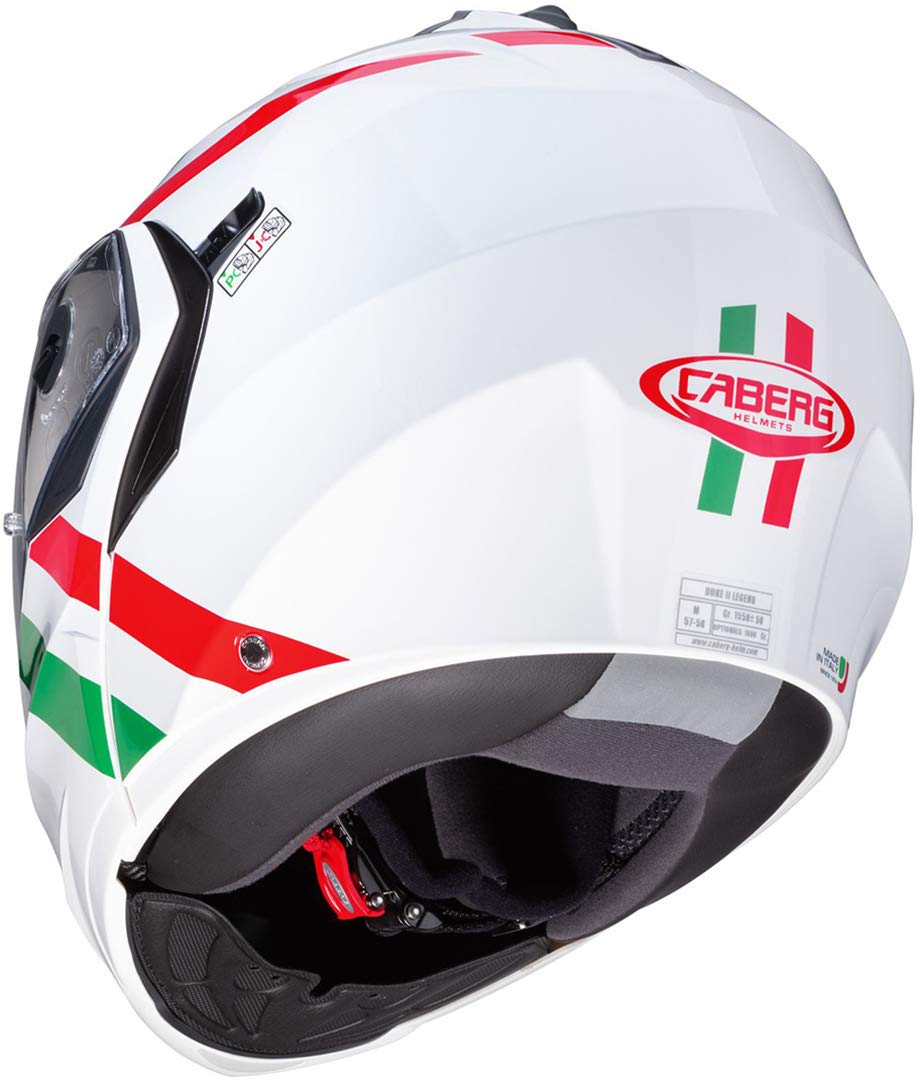 Caberg CASCO DUKE II SUPERLEGEND ITALIA L : Amazon.it: Auto e Moto