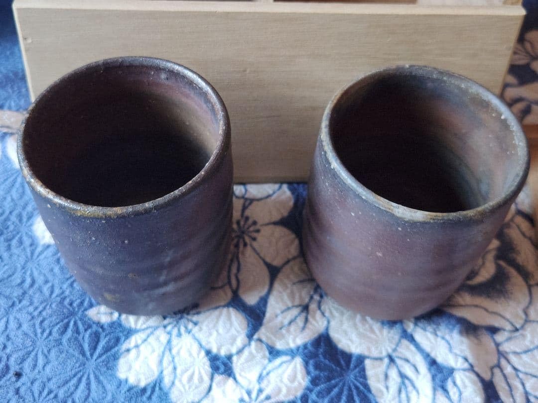 備前焼　七十七代金重窯　湯飲みセット Amazon | 備前焼 七十七代金重窯 湯飲みセット | ノーブランド品