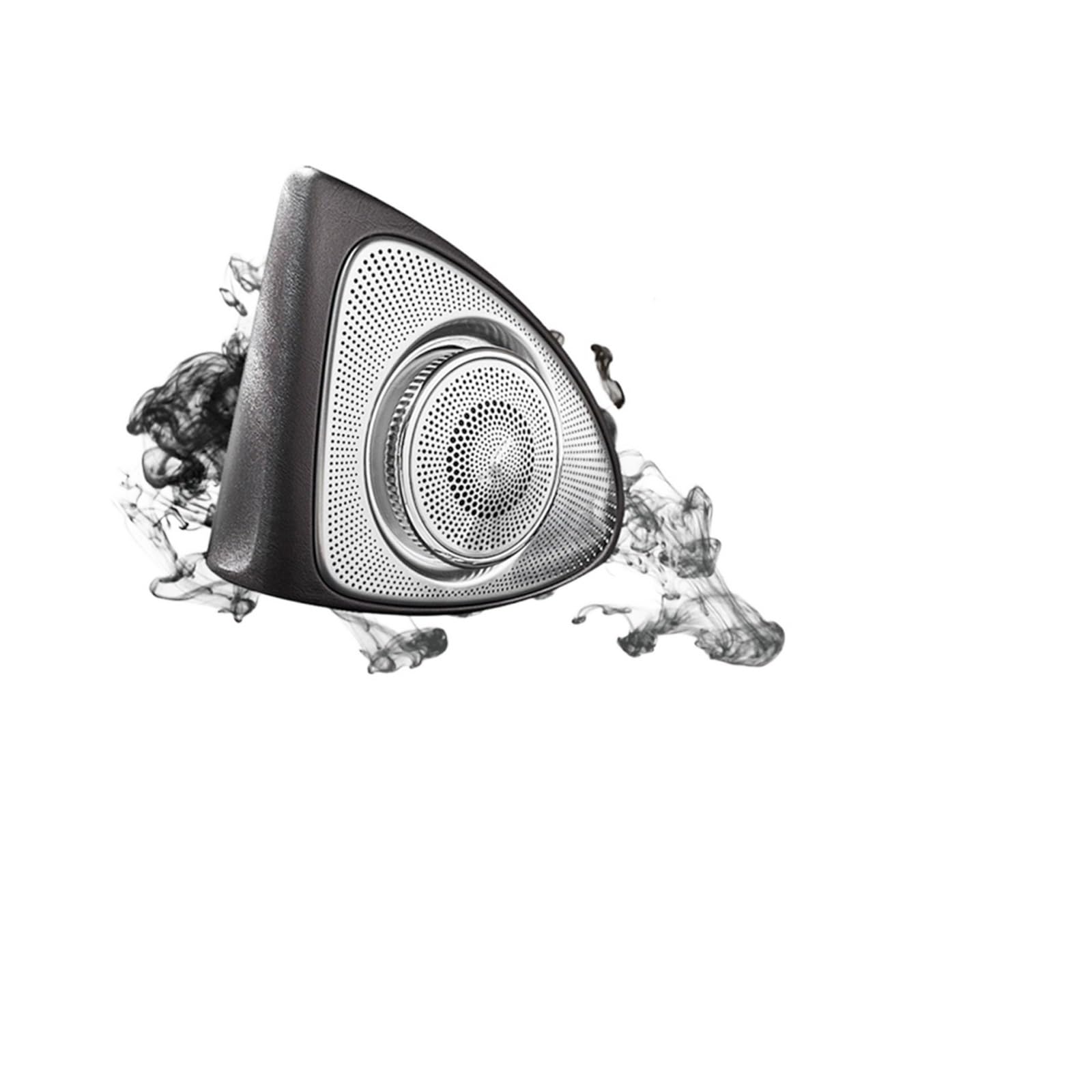 XCZPRKMXY Car 3/7/64 Colors Led Ambient Light 3D Rotary Tweeter Speaker Compatible with Benz A/C/E/S/GLC Class W205 W213 X253 W222 W177 C200 E200L(GLC Class 3 Colors)