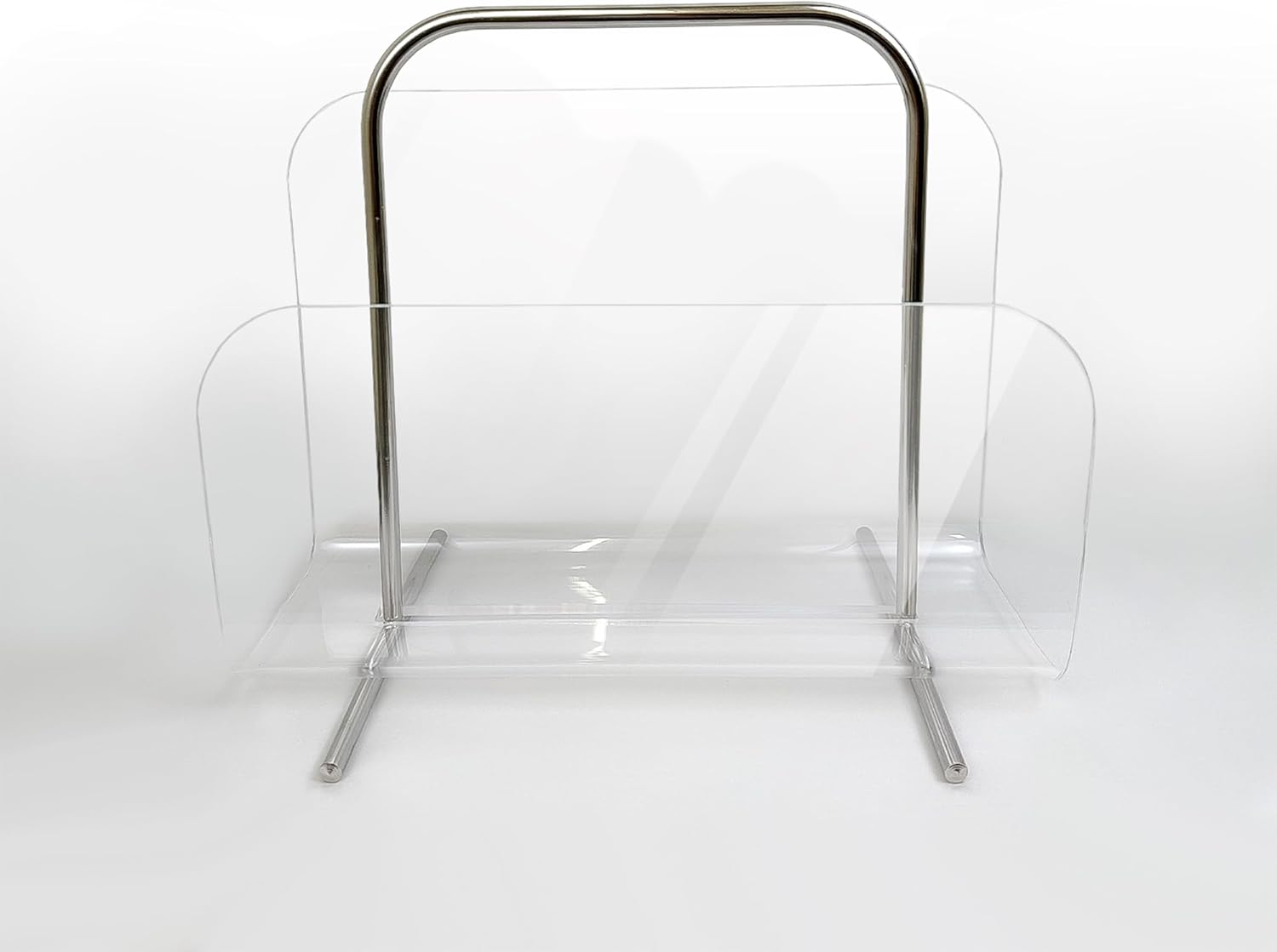 Acrylic Book Holder Stand Magazine Display Holder, Cookbook Stand, Book Page Display, Recipe Book Stand, Magazine Display, Hands-Free Reading Stand and Book Stand for Shelves