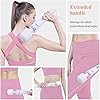 YEVIOR Wired Powerful Handheld Massager with 10 Pulse Settings Strong Vibration for Women,Personal Total Body Therapy Massager for Sports Recovery, Muscle Aches, Body Pain (White) #4