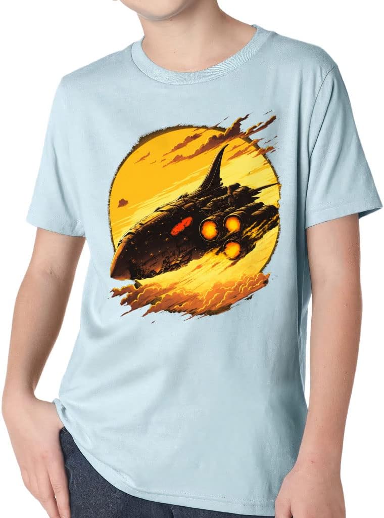 Space Print Kids' Classic Fit T-Shirt - Beautiful T-Shirt - Space Classic Fit Tee