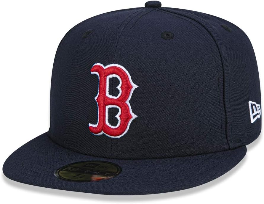New Era Boston Red Sox Authentic Authentics Cap 5950 Basic Fitted Team Basecap