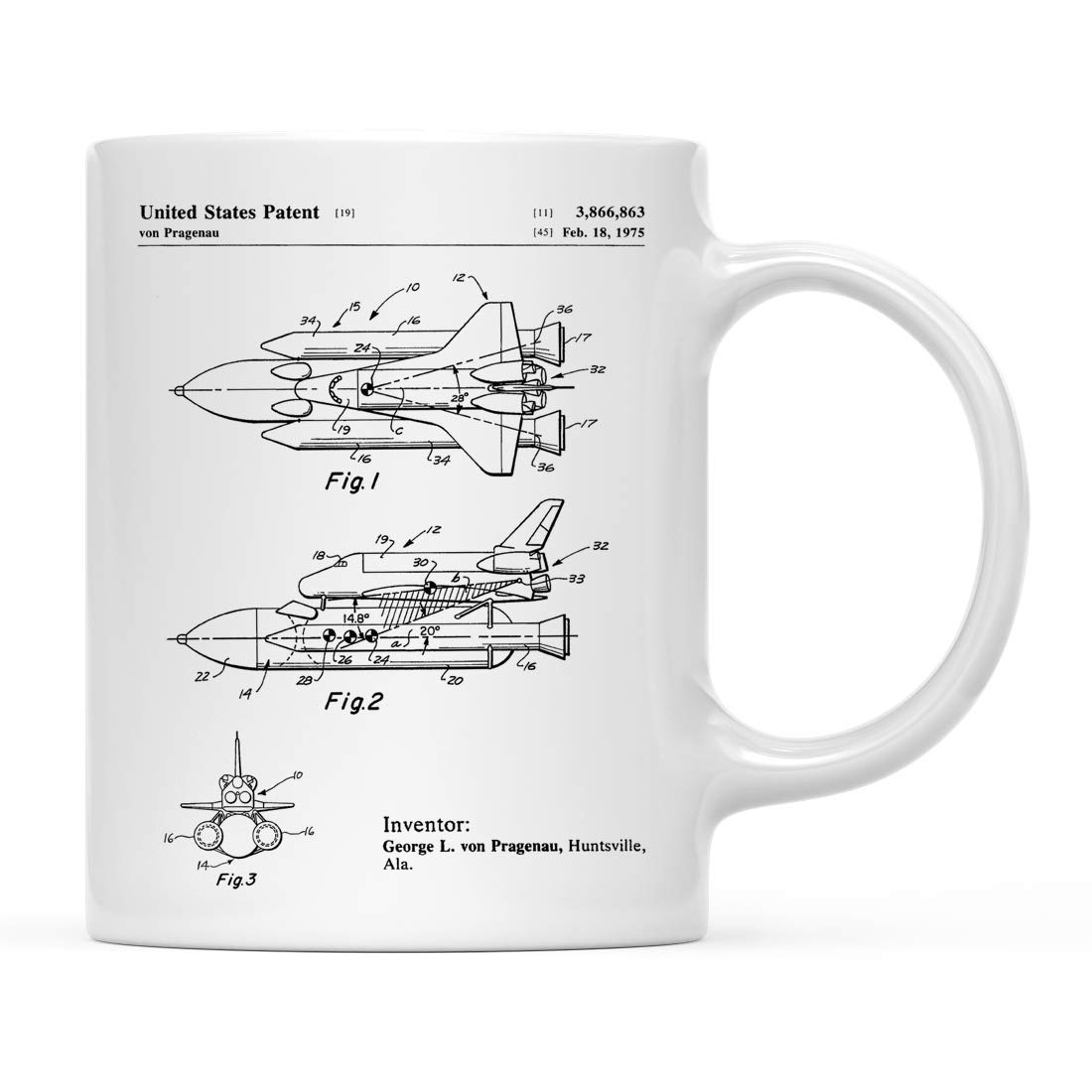 85 coffee mug The Five Logo Personalized Black Mug main image 1