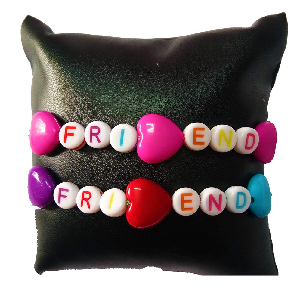 Avanti Creations Multicolor Heart Studded Alphabetic Friendship Bracelet For Girls And Boys Friendship Band For Boys Friendship Belt for Friends Lucky Bracelet (Pack Of 12 Bracelet) (B0C6R1JLKK) Amazon Price History, Amazon Price Tracker