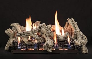 Empire Burncrete Driftwood Gas Logs Only, 30-Inches (LS30CD)