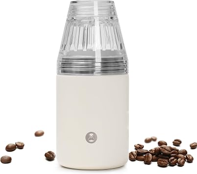 TIMEMORE Portable Coffee Maker, Pour Over Coffee Dripper, Travel Insulated Tumbler, Travel Coffee Cup for Home and Outdoors, 10.08 oz Ceramic-Coated Stainless Steel Coffeemaker