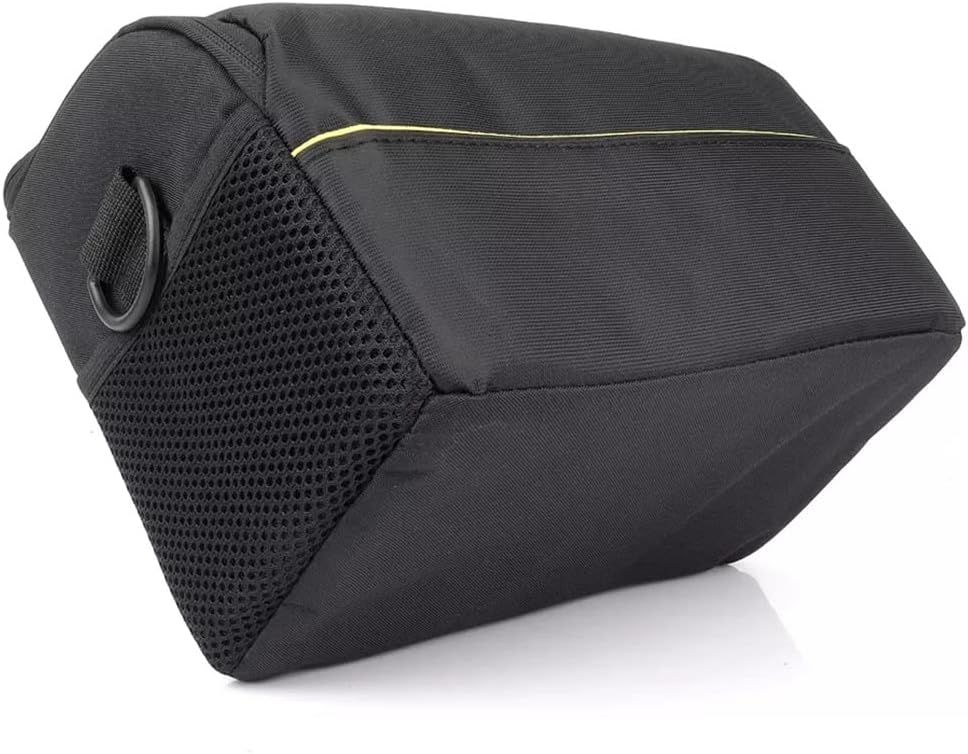 Waterproof DSLR Camera Bag Case Lens Bag Waterproof Extrusion Shock Abrasion Resistant Against Damages (Color : Black Size : 250 x 145 x 190 mm)