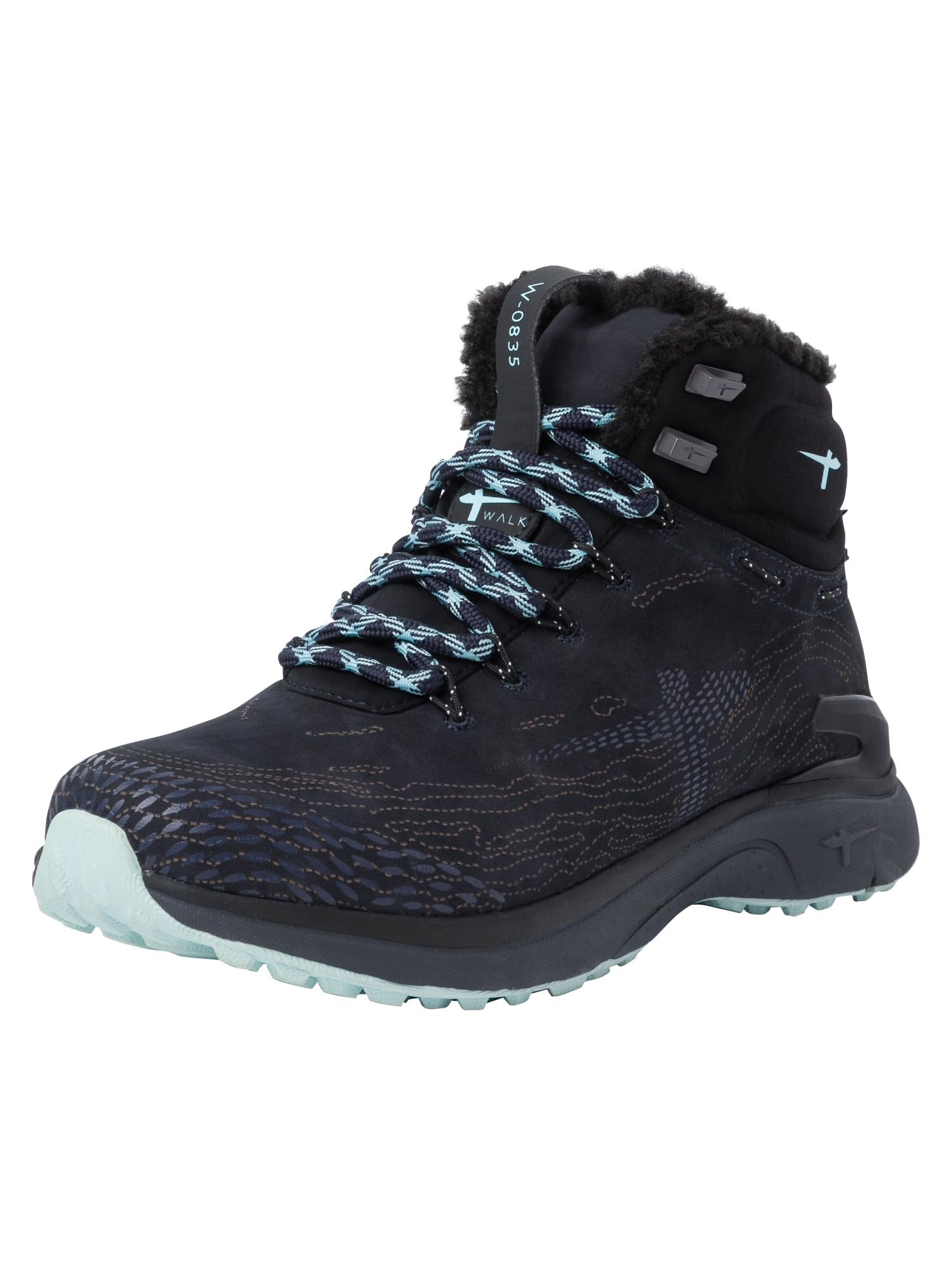 Tamaris Women's 1-1-26253-39 Hiking Shoe, Navy Beige, 4 UK