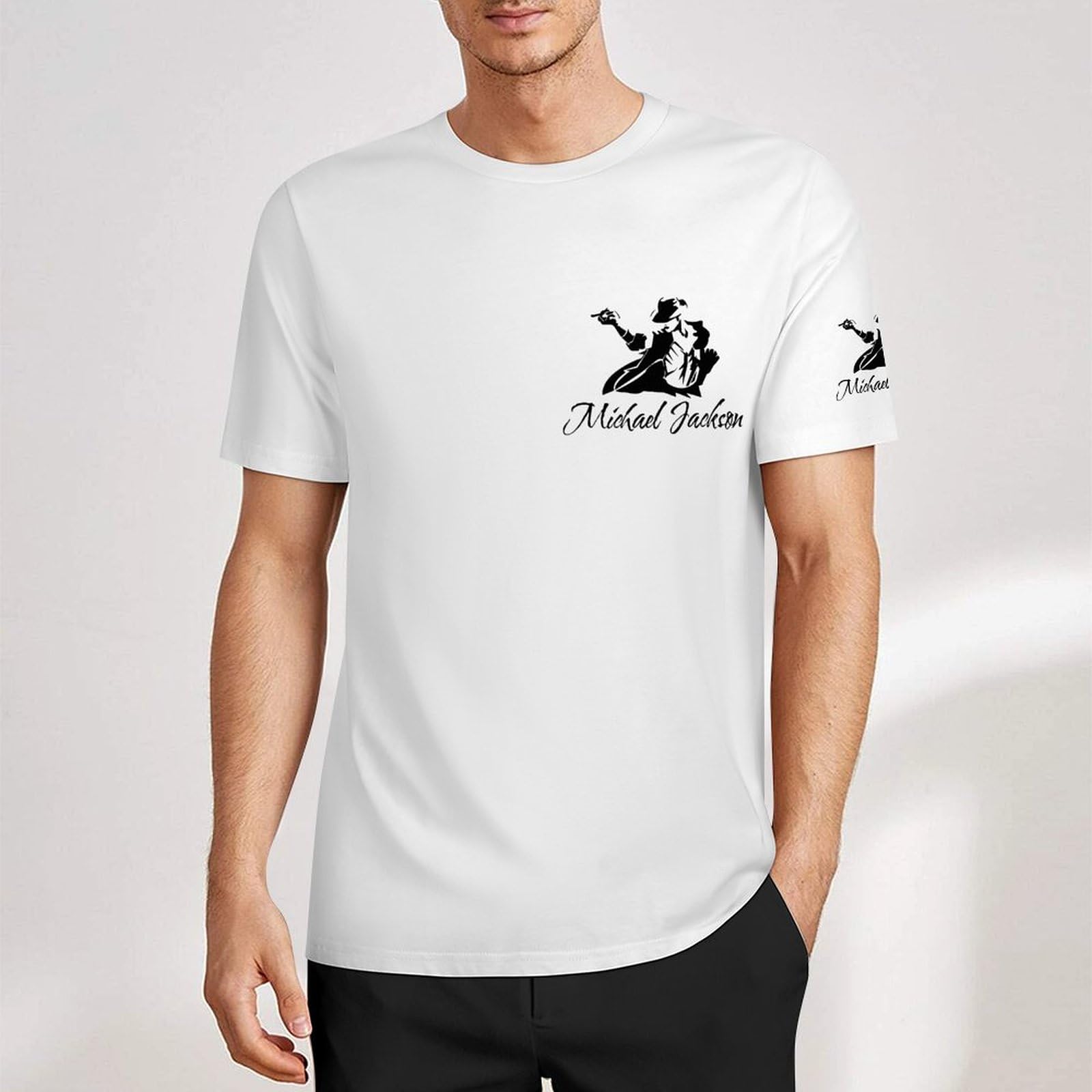 Amazon.co.jp: Tシャツ メンズ マイケル ジャクソン 半袖 Tshirt 