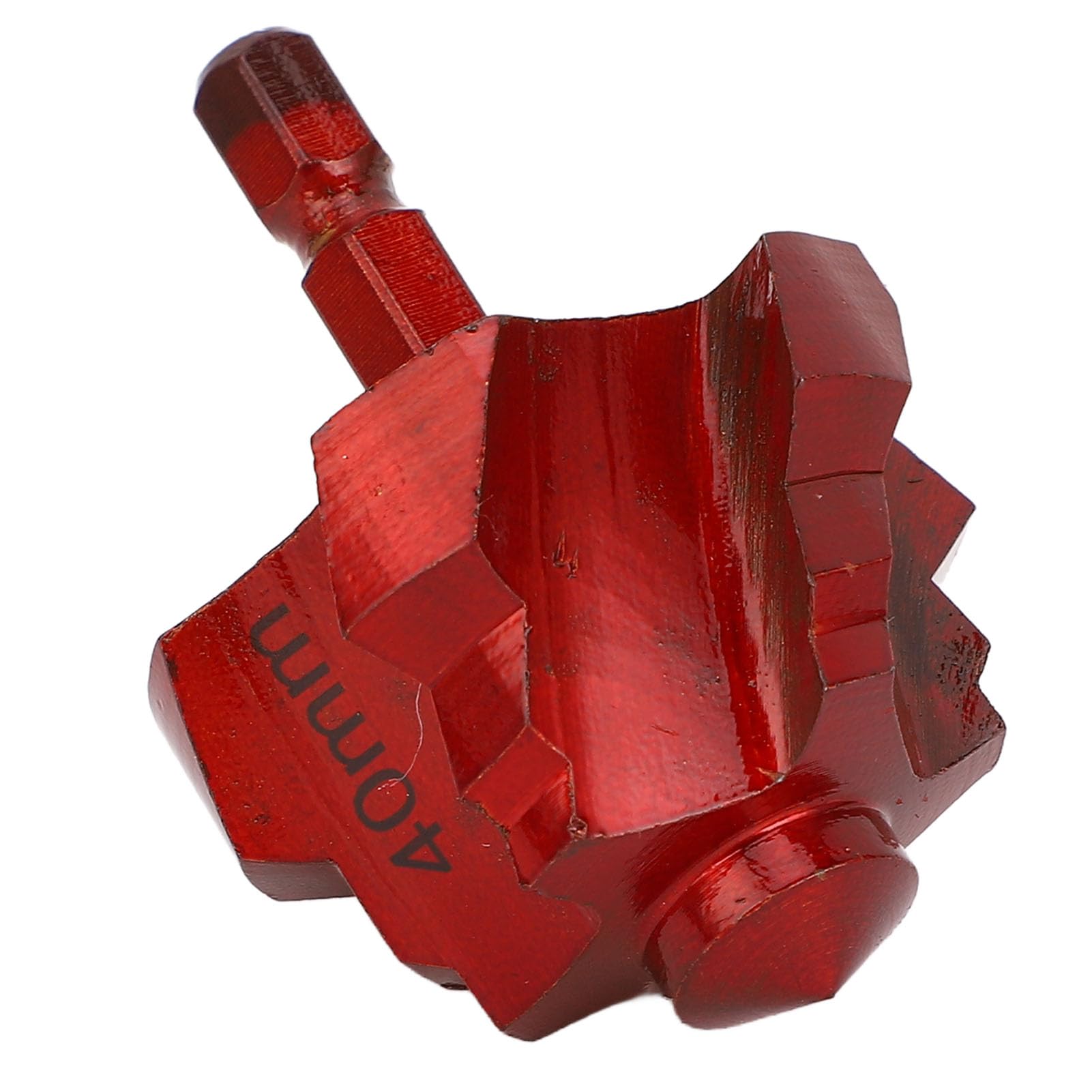 Foret de Levage en PPR, Tige Hexagonale de 1/4 Pouces, 5 Cannelures, Foret étagé en Spirale pour le Perçage et l'alésage de Tuyaux en PVC PPR de 40mm