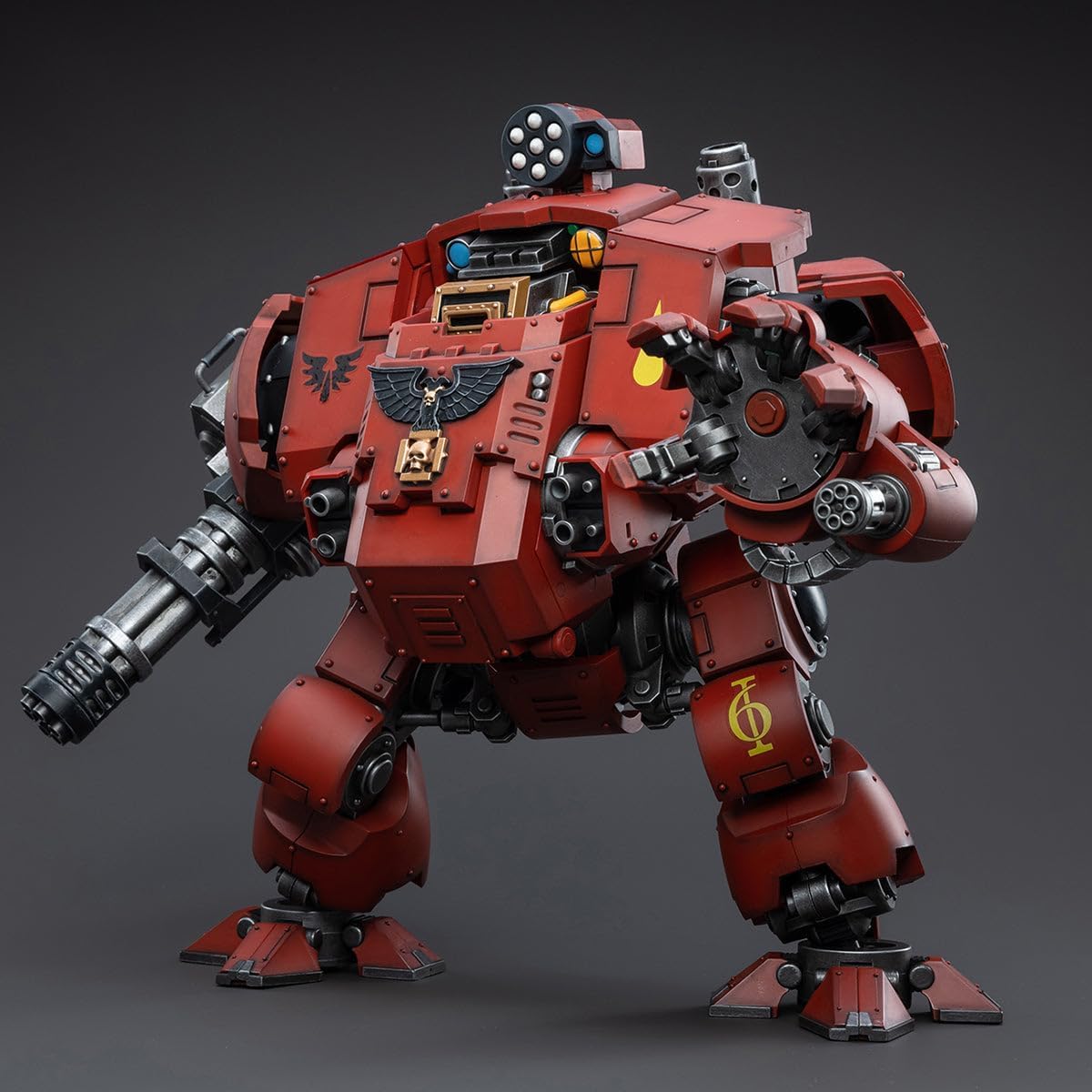 TOYVERSE JOYTOY 1/18 Actionfigur Warhammer 40.000, Blood Angels Redemptor Dreadnought Lorenzo Gabrata, Mobile Gelenke Charaktermodell, 15 Jahre und älter