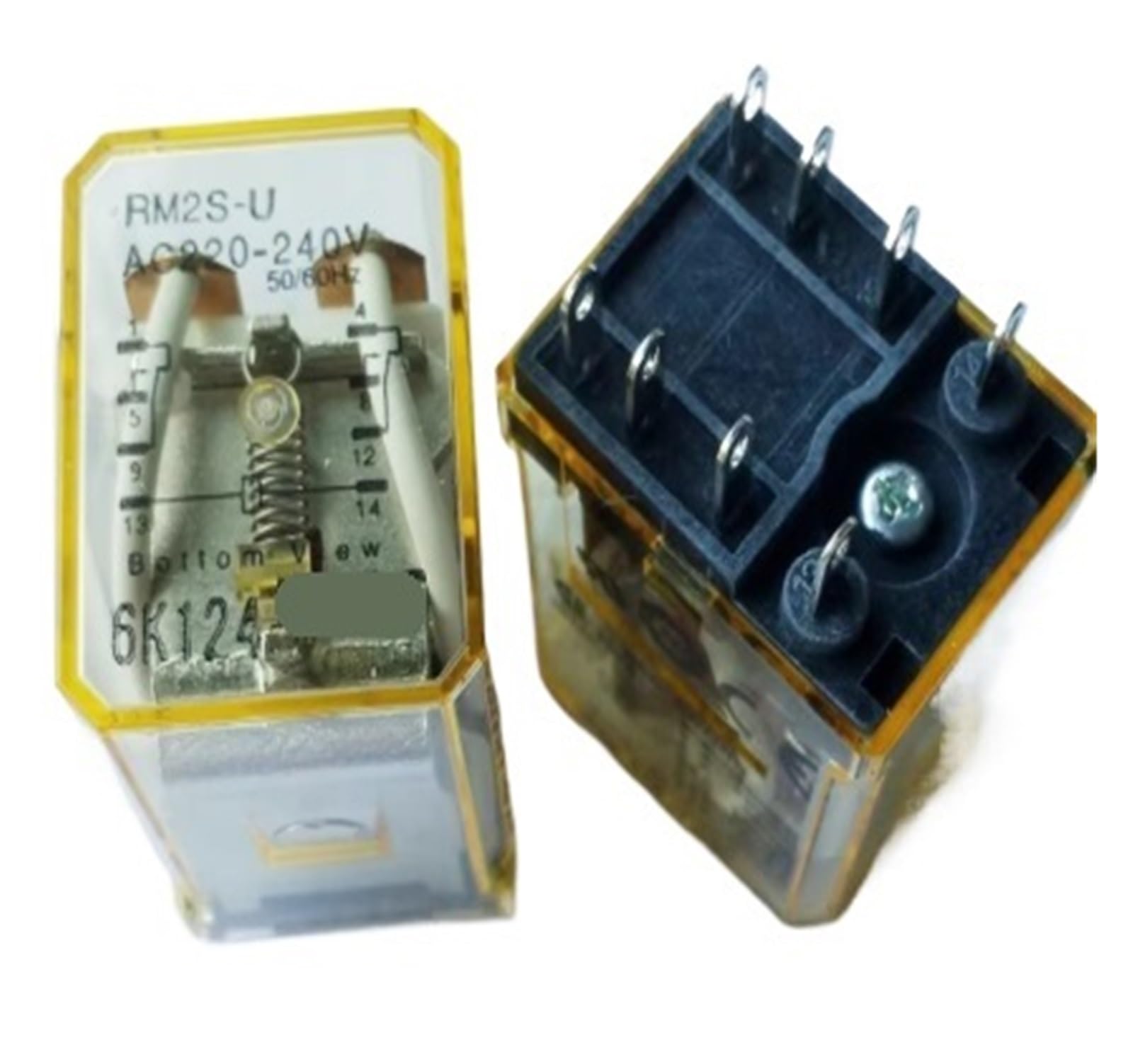 YMUGUEGH 1pcs Relay RM2S-UAC220-240V 8-pin AC220V