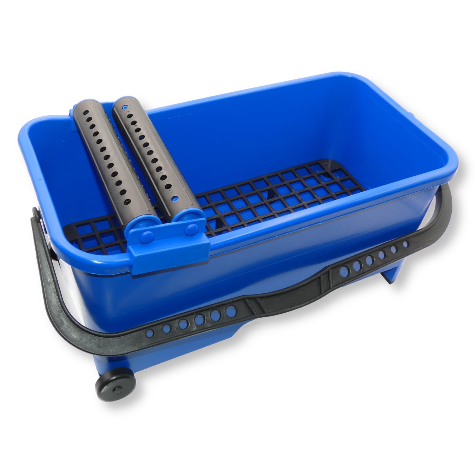 DEWEPRO® Set di lavaggio per piastrelle, 8 pezzi, per piastrelle, S – 20 l, spatola dentata, spugna per fughe, spugna manuale