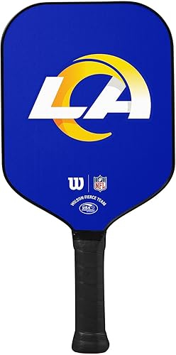 Miniatura 10 de Wilson NFL Collection - Palas de pickleball Fierce Team, tamaño de agarre 2-4 1/4 pulgadas