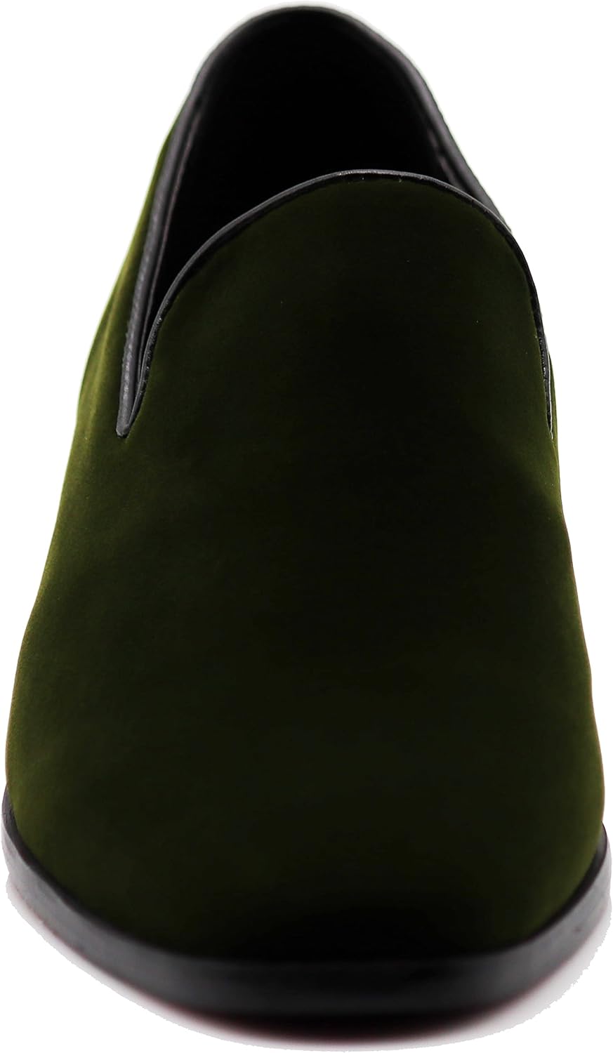 Enzo Romeo Men's Fashion Formal Tuxedo Slip On Loafer Velvet Dress Shoes SKO03 - Image 5