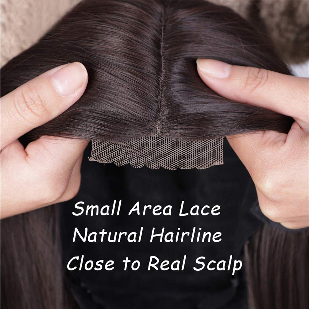 ブラウン ストレートウィッグ 合成繊維 pmylc8268.jpg