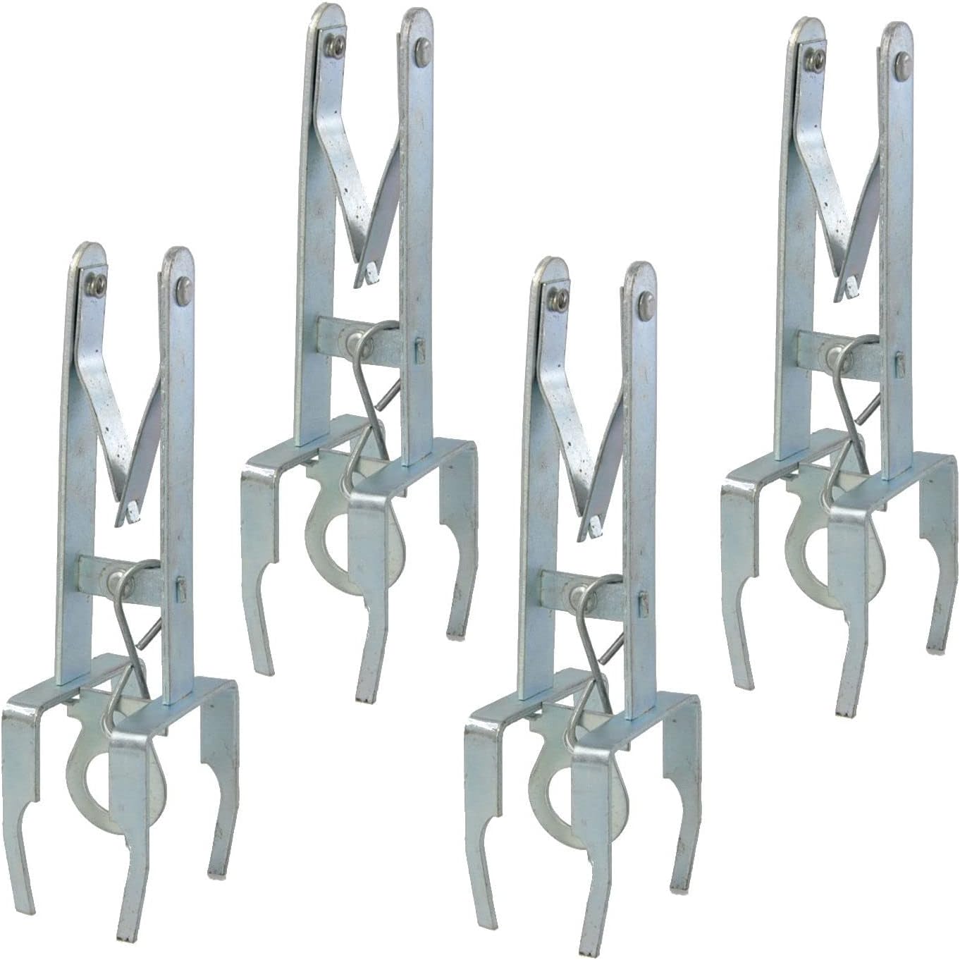 Grabacz Scissor Claw Mole Vole Trap Premium Quality (4), silver BigaMart