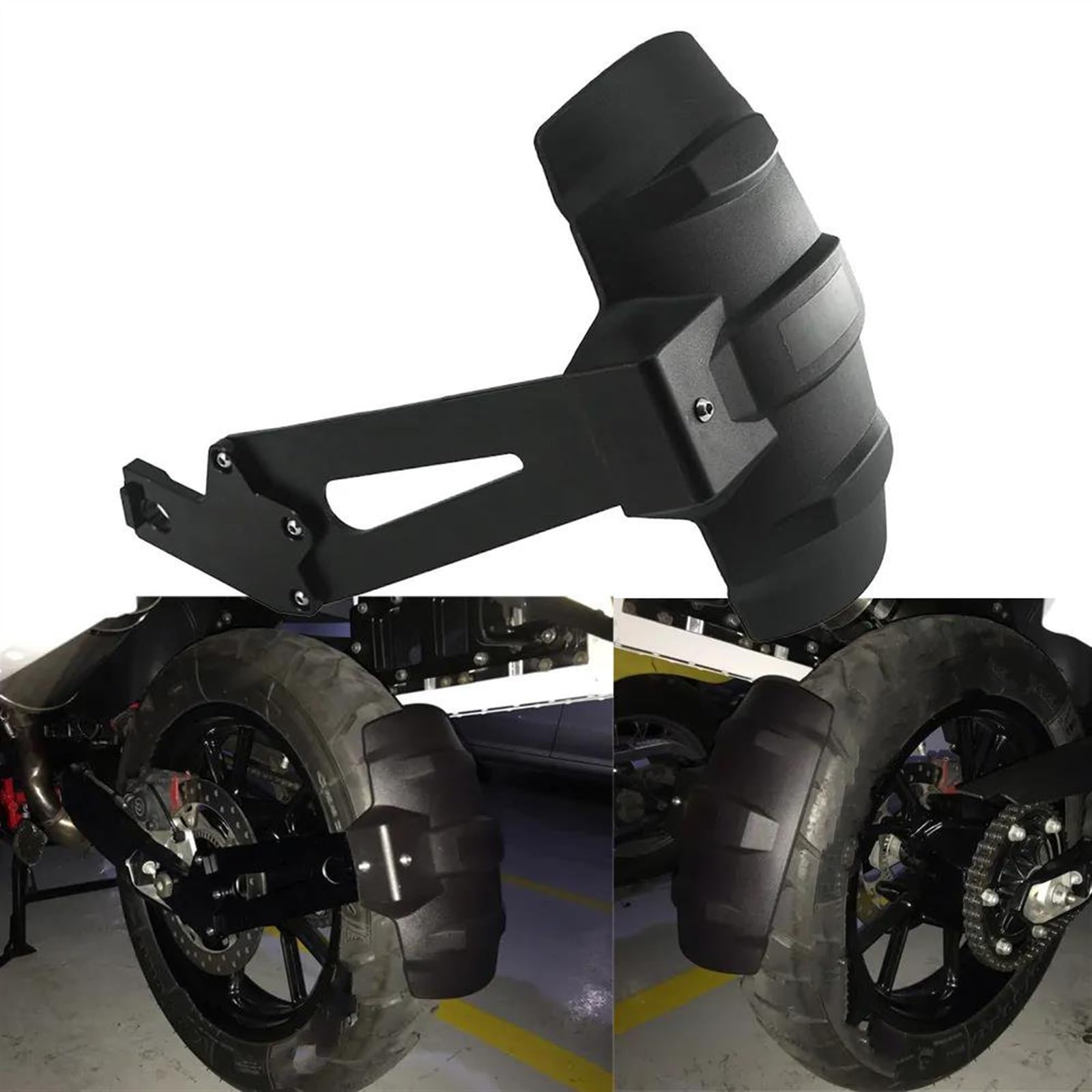 Moto Parafango Anteriore Moto Parafango Per BMW Per F800R Per F800GS Per F700GS Per F650GS 2008-2017 Fender Splash Guard Tire Hugger Mud Guard copertura moto parafango