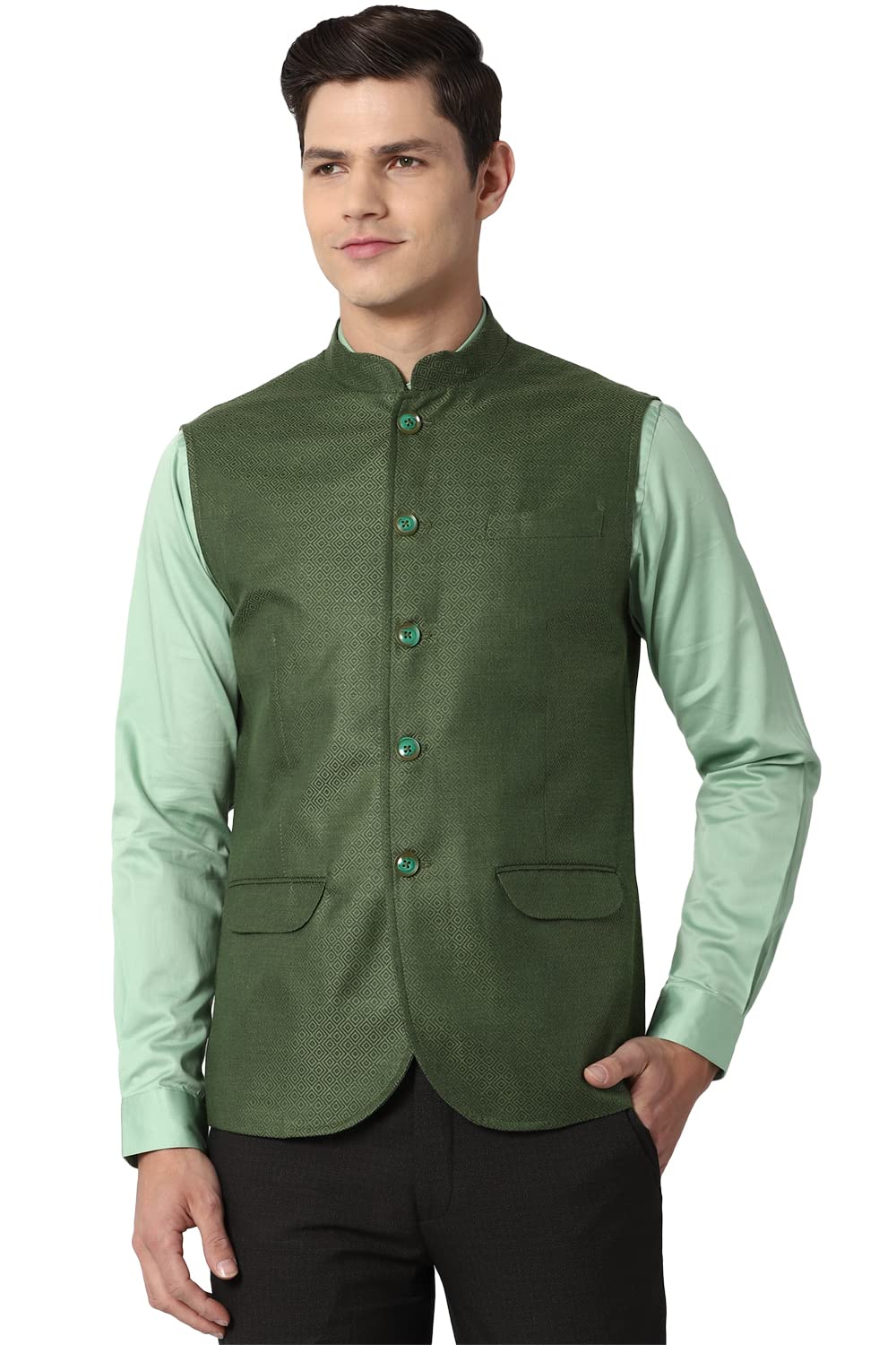 peter england Men Nehru Jacket-picture-21