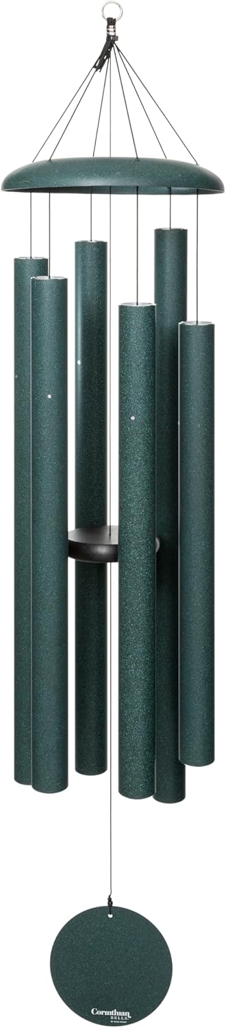 Corinthian Bells by Wind River - 60 inch Plum Wind Chime for Patio, Backyard, Garden, and Outdoor Decor (Aluminum Chime) Made in The USA