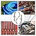 16 Pack T-bolt Hose Clamps with Reinforcement Spring 4 Sizes Stainless Steel Turbo Intake Intercooler Constant Tension Radiator Pipe Clamp Working Range 50-91mm for 1.75-3