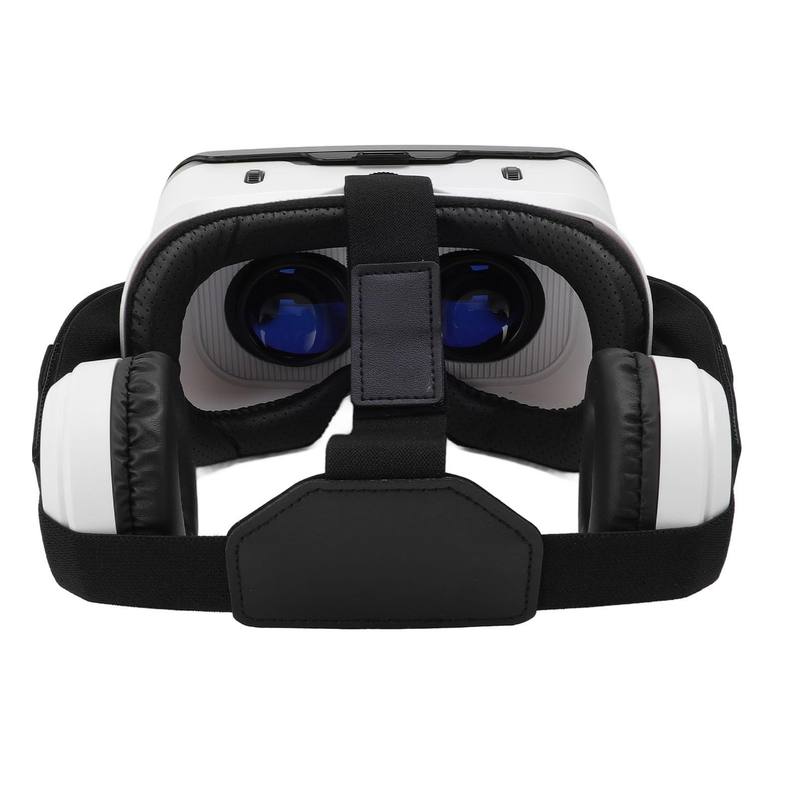 PUSOKEI Teléfono VR Gafas 3D |Auriculares de Realidad Virtual con Bloqueo de Luz Azul para Teléfonos de 5,5 a 7,2 Pulgadas, para TV y Juegos