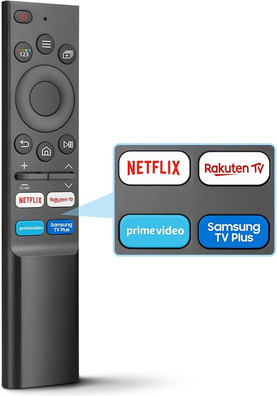 YOSUN Univerzális Távirányító Samsung Smart TV-hez, Eredeti Helyettesítő Távkapcsoló Samsung Televíziókhoz