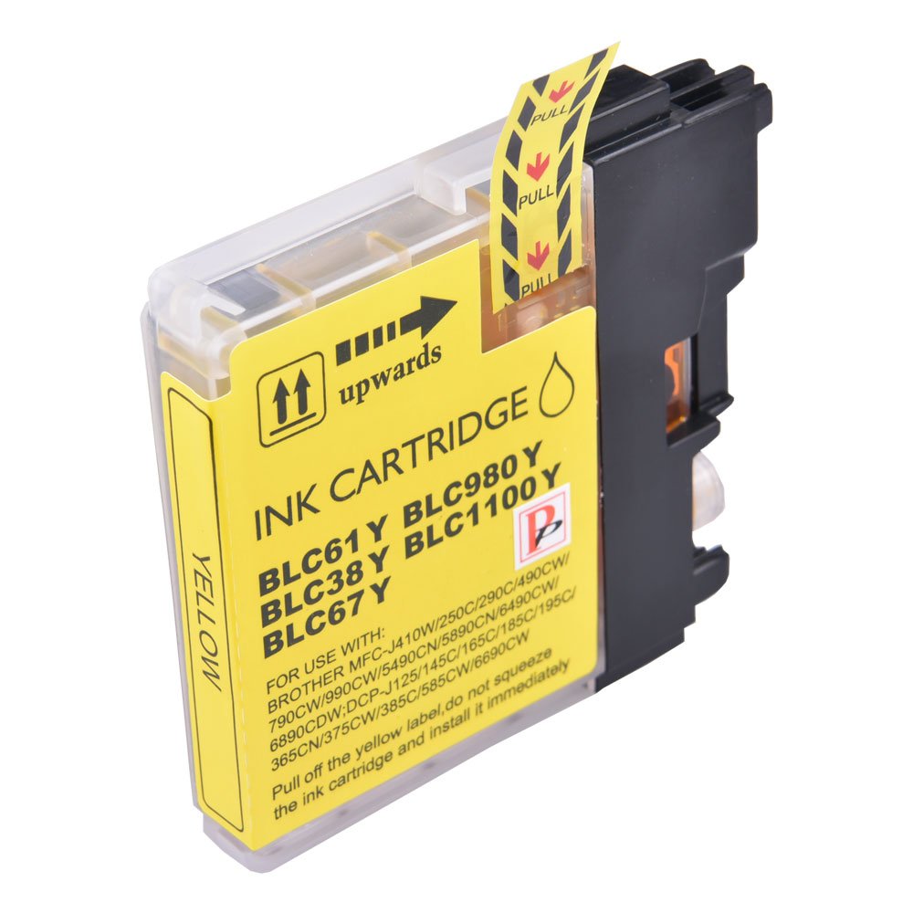 Lot De 4 Cartouches D'encre Compatibles Brother - Pour MFC-790CW Etc. - Noir, Cyan, Magenta, Jaune