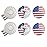 GOLTERS Golf Ball Markers with Hat Clips Value Sets for Men Women Golfer, Removable Attaches Easily to Golf Cap Premium Gifts (Flag and Eagle)