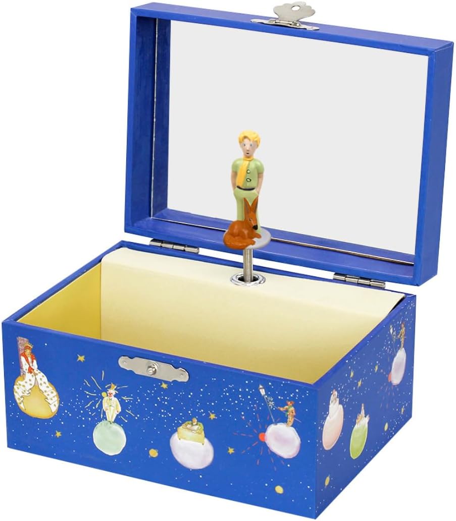 Trousselier Little Prince Jewellery Box (Navy Blue)