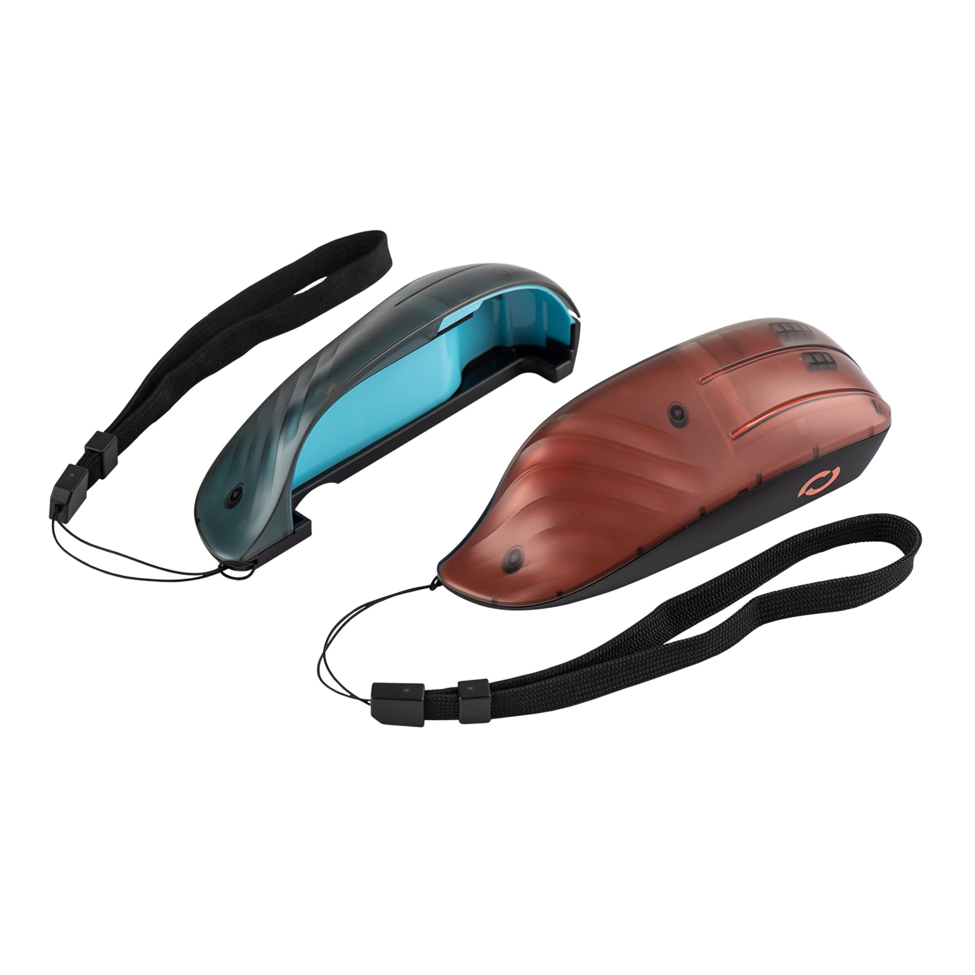 Blade – Adaptador de Ratón para Joy-con Switch 2, Set de 2, Izquierdo/Derecho, Soporte Ergonómico Mandos Nintendo Switch 2, Acceso Botones, Rojo/Azul, Mayor Precisión, Modo Ratón