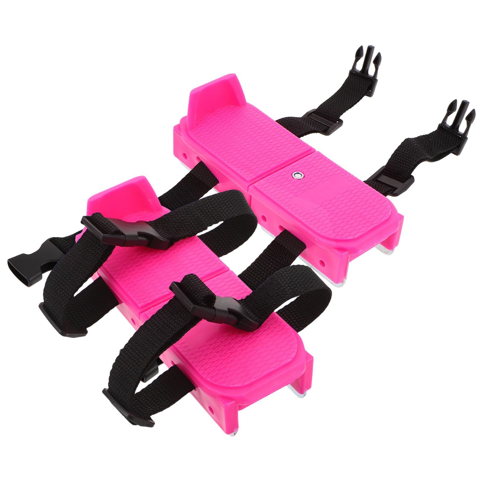 Hohopeti Pattini da Ghiaccio Regolabili per Scarpe da Pattinaggio per Principianti Supporto Stabile per Principianti Design per Sport Invernali all Aperto