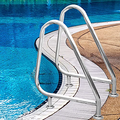 Barandas para piscina de acero inoxidable JUN-Handrails