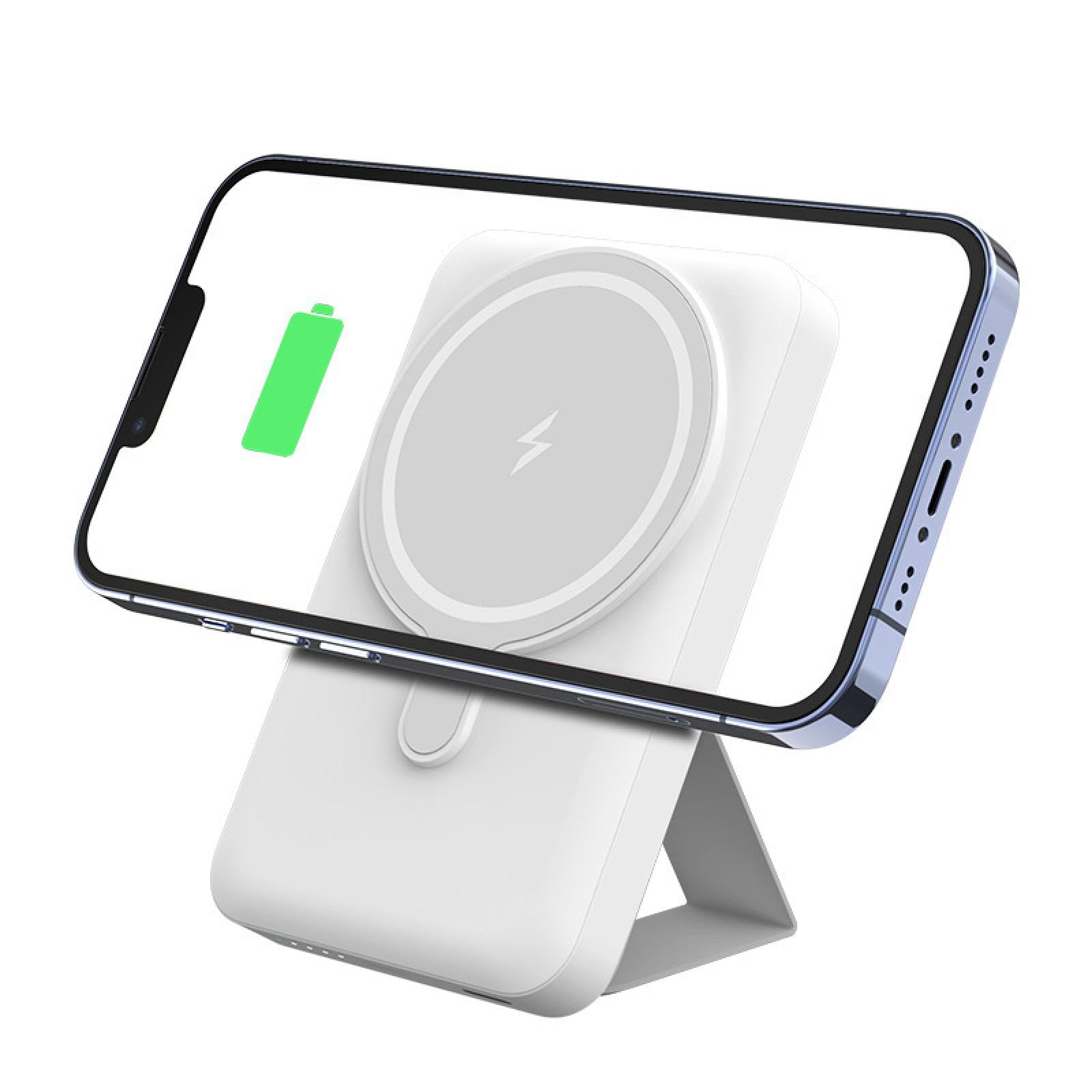 Azmuth Batterie Externe Magnétique 10000mAh MagSafe - Power Bank Charge Rapide PD 22.5W