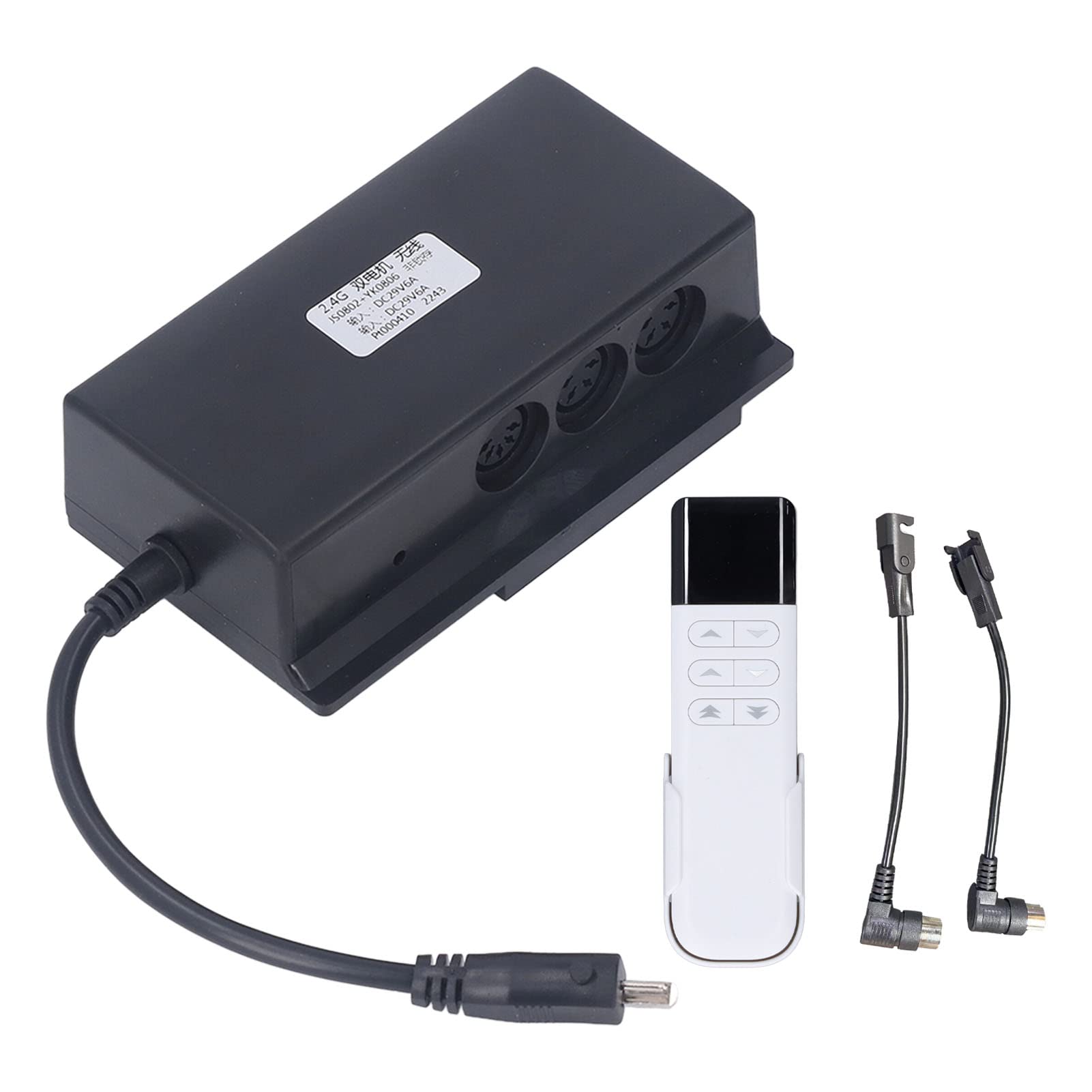 Akozon Lit d'allaitement électrique Réglable avec Télécommande 2,4 G, Ouvre-fenêtre électrique, Deux Moteurs DC29 V, sans Fil pour Un Usage Domestique, Lit pour Soignant, Fonction de