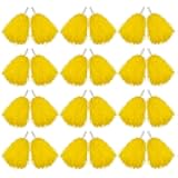 Hooshing 12/24/80PCS Pom Poms Cheerleading Sports Spirited Plastic Cheer Pompoms with Handles for Kids Adults Team Party Dance Cheering