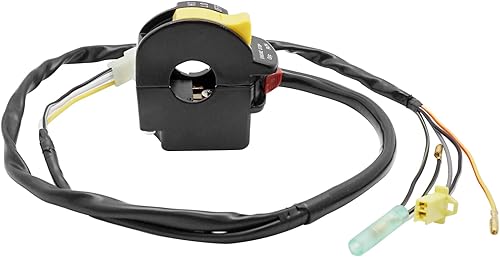 Miniatura 3 de M MATI Control del manillar Kill Stop Botón del interruptor de los faros para Suzuki LT250S 1989-1990 37400-25C00