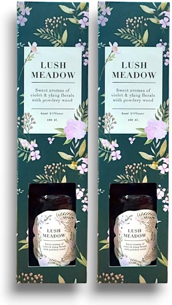 Lidl - Reed Diffuser | Lush Meadow | 100mL×2 [TWIN PACK] : Amazon.co.uk ...