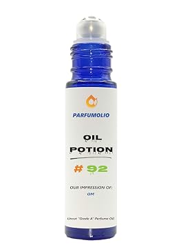 Oil Potion # 92 Inspired by Om Unisex Uncut Grade A Fragrance Body Oil Dupe Concentrated Long Lasting Roll-On 10ml / 0.33 oz